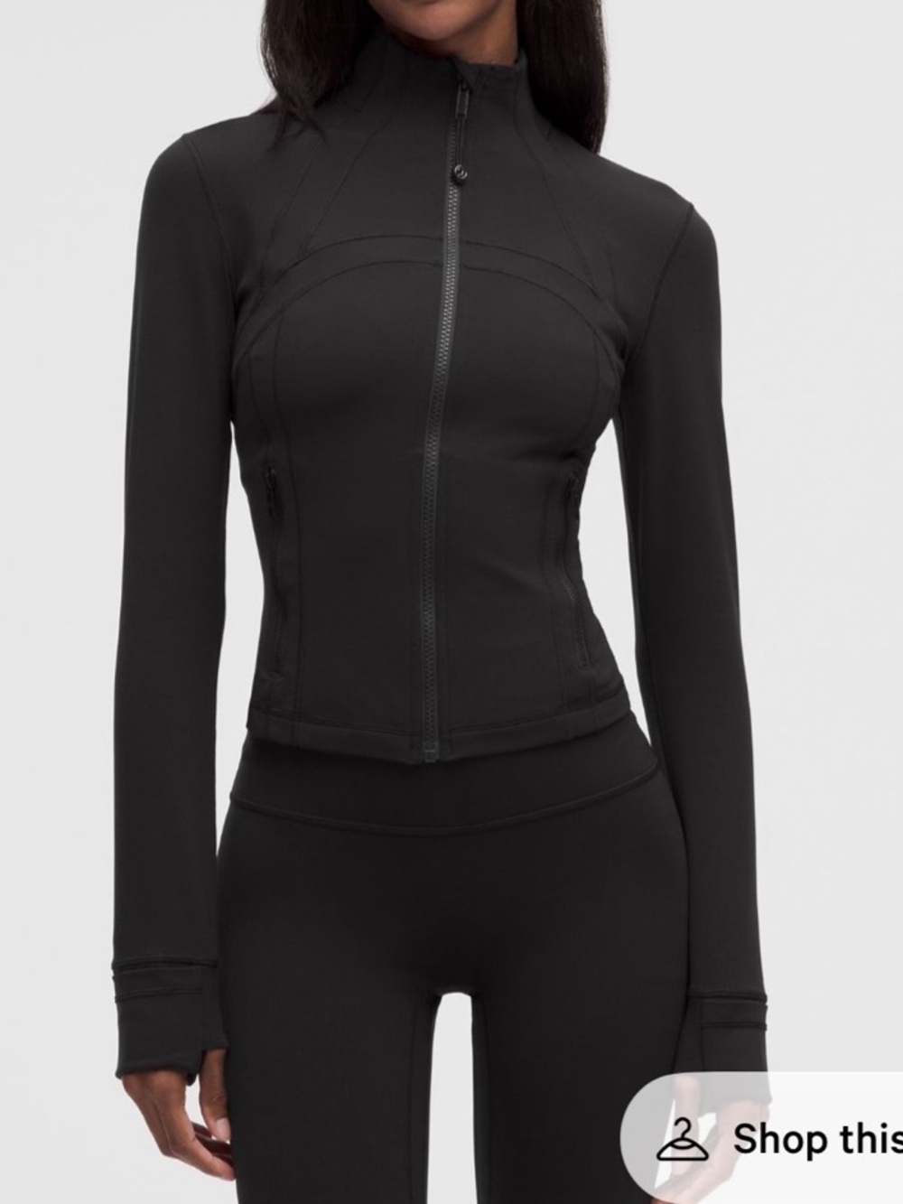 lululemon Define Cropped Jacket Nulu